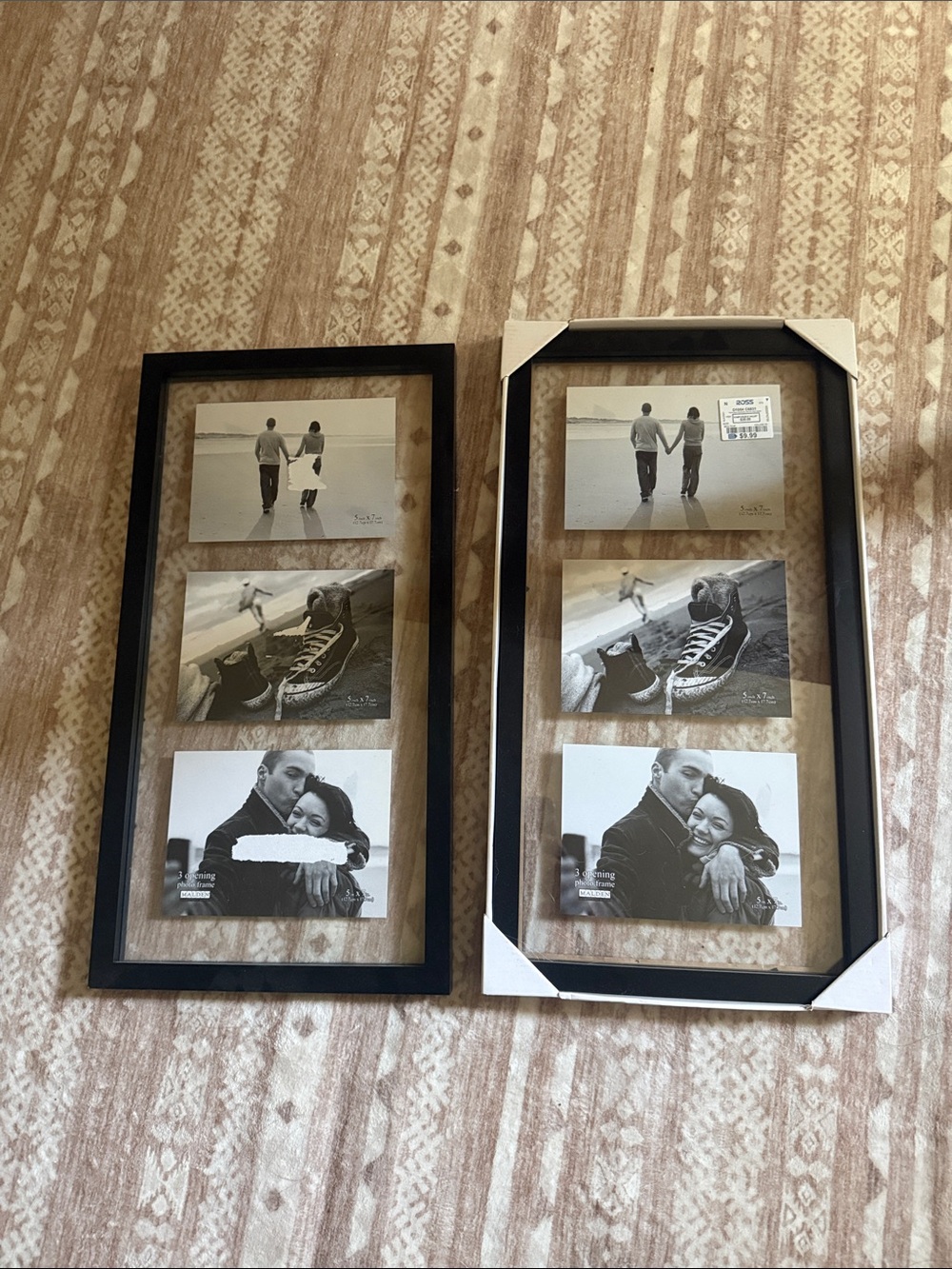 Malden Black Multi-Photo Vertical Frame Set
